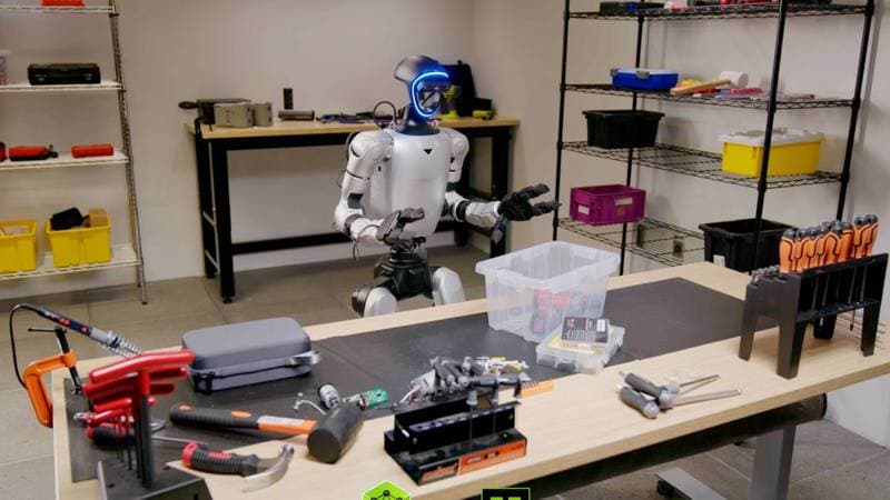 Unitree G1 lernt 30 Bewegungen aus 2,5 Stunden Videomaterial