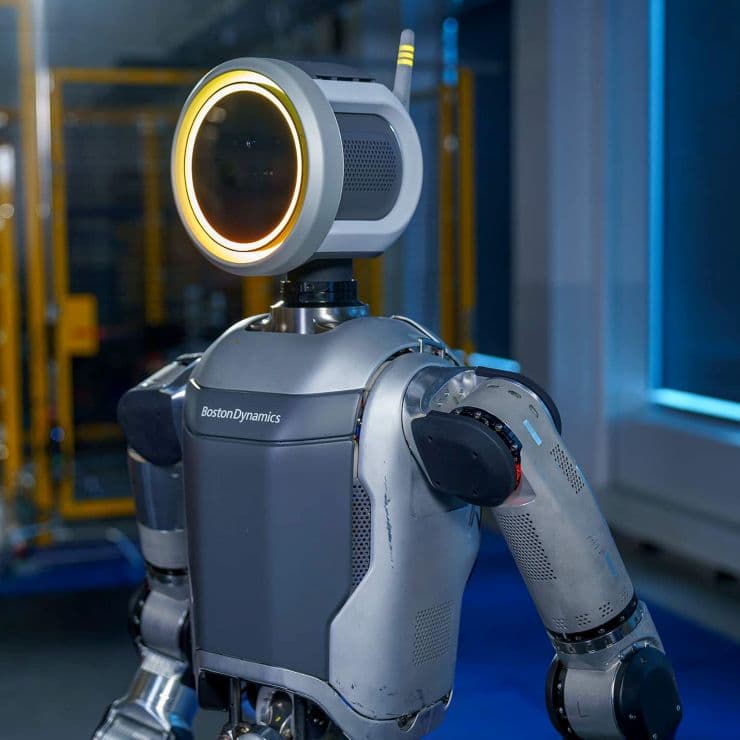 Kopf und Oberkörper des Atlas-Humanoiden von Boston Dynamics (Quelle: Boston Dynamics)