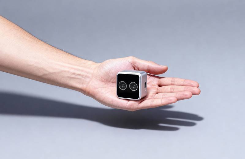 Stereokamera als kompaktes Modul für Robotik-Anwendungen Quelle: Orbbec