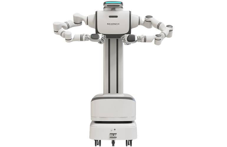Mobiler Roboter mit zwei Armen Quelle: The Robot Report